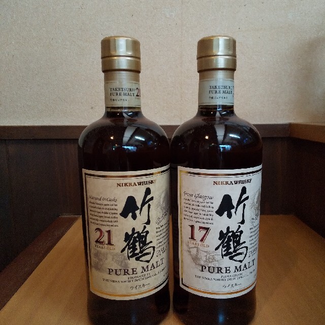 食品/飲料/酒竹鶴17年、竹鶴21年セット