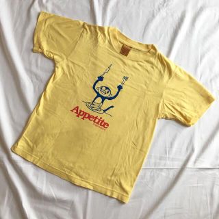 ロゴ入りTシャツ　黄色(Tシャツ(半袖/袖なし))