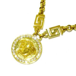 ヴェルサーチ(VERSACE)のヴェルサーチ ネックレス美品  ゴールド(ネックレス)