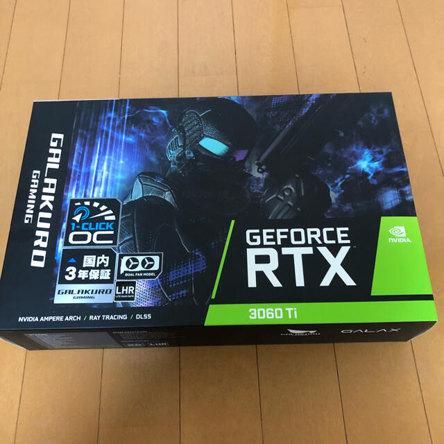 美品】 GeForce RTX3060ti GALAKURO PCパーツ - zoopalic.com