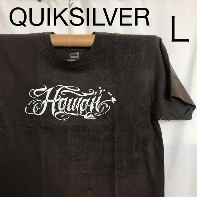 QUIKSILVER(クイックシルバー)のQUIKSILVER Tシャツ  Ｌ　サーフィン メンズのトップス(Tシャツ/カットソー(半袖/袖なし))の商品写真