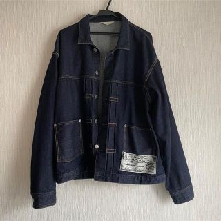 jieda 21ss  パワーショルダーデニムJKT インディゴ　サイズ1