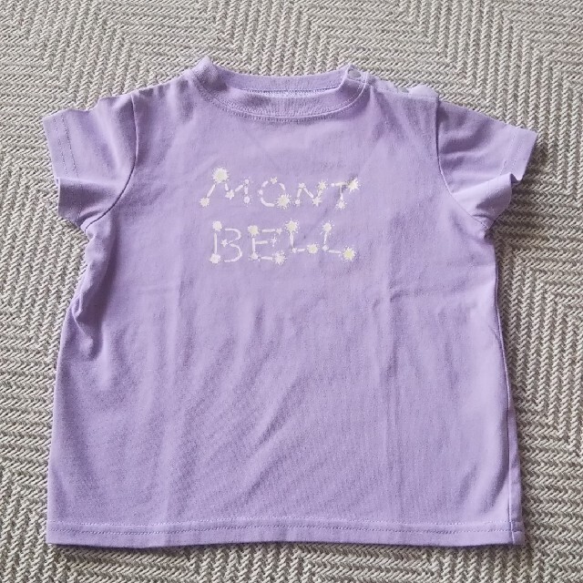 mont bell(モンベル)のモンベル Tシャツ 80㎝ 2枚セット キッズ/ベビー/マタニティのベビー服(~85cm)(Ｔシャツ)の商品写真