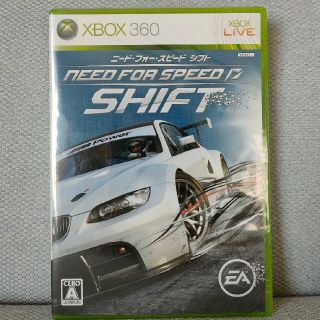 エックスボックス360(Xbox360)のXBOX360 ニード　フォー　スピードシフト(家庭用ゲームソフト)