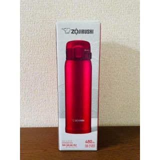 ゾウジルシ(象印)の【新品未開封】象印 ステンレスマグ 温冷両用水筒  ガーネットレッド 480ml(その他)