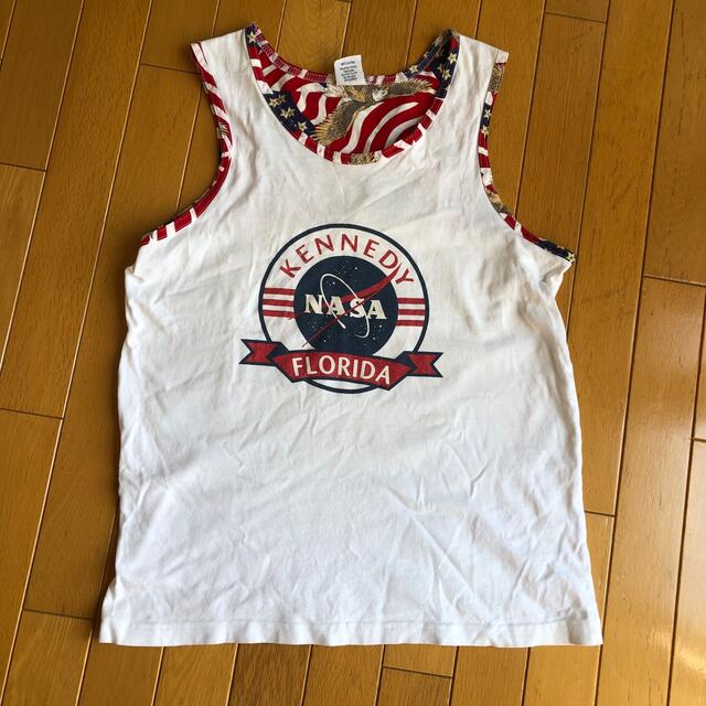 madeUSA ノースリーブ⭐︎NASAロゴ メンズのトップス(Tシャツ/カットソー(半袖/袖なし))の商品写真