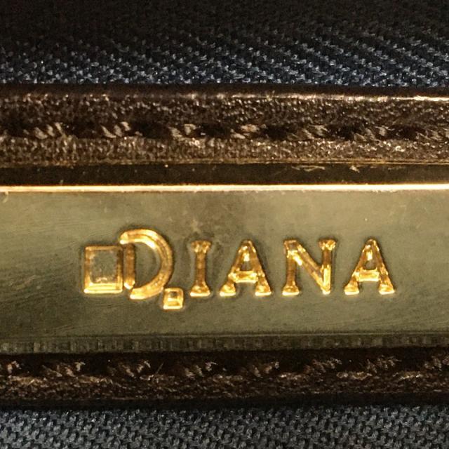 DIANA(ダイアナ)のDIANA(ダイアナ) ハンドバッグ 黒 レザー レディースのバッグ(ハンドバッグ)の商品写真