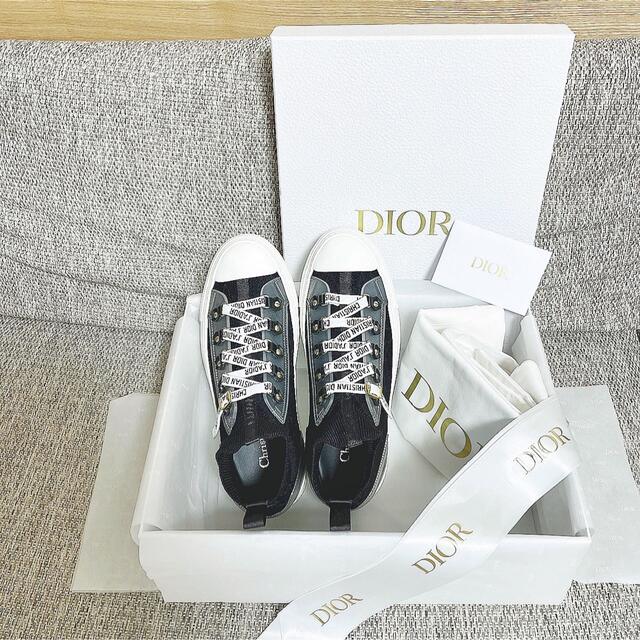 Christian Dior - 美品 DIOR WALK'N'DIOR スニーカーの通販 by