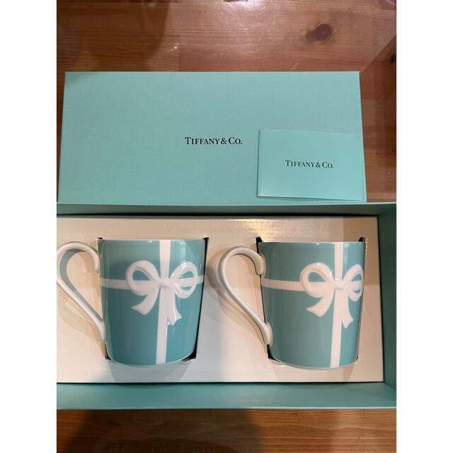 【新品】TIFFANY&CO. ペアマグカップ(未使用・ショップバッグ・箱付き)