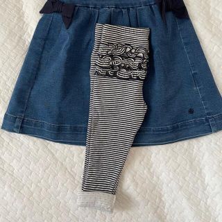 プチバトー(PETIT BATEAU)の〈プチバトー〉レギンス(パンツ)