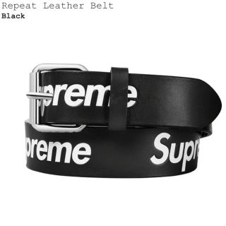 シュプリーム(Supreme)のsupreme  repeat leather belt ベルト L/XL(ベルト)