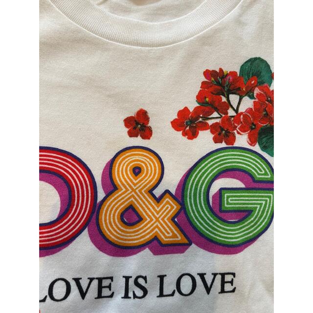 DOLCE&GABBANA(ドルチェアンドガッバーナ)のドルチェ&ガッバーナキッズTシャツ キッズ/ベビー/マタニティのキッズ服女の子用(90cm~)(Tシャツ/カットソー)の商品写真