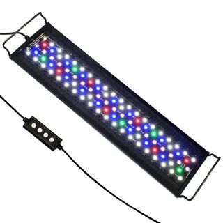 水槽ライト アクアリウムライト 45～60cm 熱帯魚 水槽用 7色LED(アクアリウム)