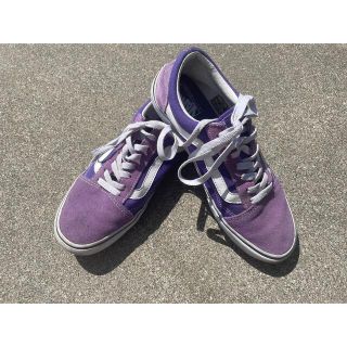 ヴァンズ(VANS)のVANS オールドスクール　パープル(スニーカー)