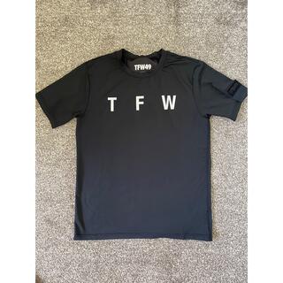 TFW49 ハイテクロゴTシャツ　ブラックM