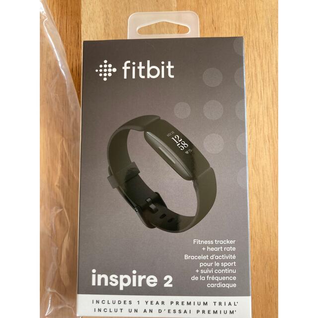 新品未使用　fitbit inspire2 スマートウォッチ