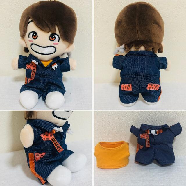 ちびぬい 服　衣装　関西ジャニ博 デニムつなぎ 【オーダーページ】 ハンドメイドのハンドメイド その他(その他)の商品写真