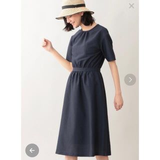 マッキントッシュフィロソフィー(MACKINTOSH PHILOSOPHY)の【美品試着のみ】マッキントッシュフィロソフィー　ワンピース　38(ロングワンピース/マキシワンピース)