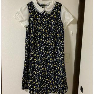 新品★大きいサイズ★4L★細見え★ストレッチ素材★シワにならない★(ひざ丈ワンピース)