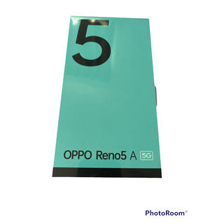 OPPO - OPPO Reno5 A 5G 　SIMフリー　 A1030P　新品未開封