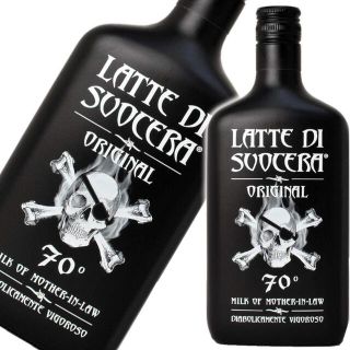 ＬＡＴＴＥ　ＤＩ　ＳＵＯＣＥＲＡ  黒瓶 70度 700ml　(リキュール/果実酒)