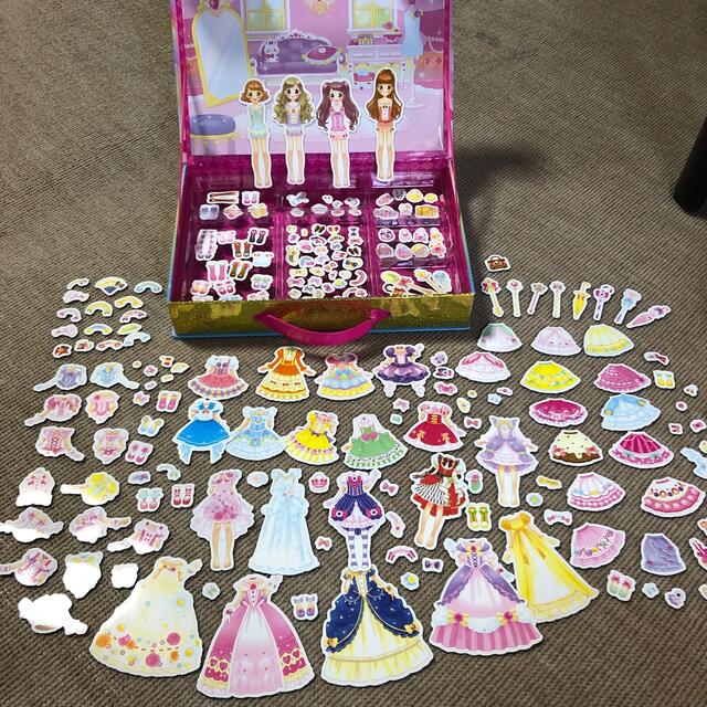 学研(ガッケン)のなかよしプリンセス♡きせかえドレッサー( ¨̮⋆)*°♡オマケつき！ キッズ/ベビー/マタニティのおもちゃ(知育玩具)の商品写真