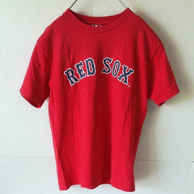 Majestic(マジェスティック)のレッドソックス REDSOX 岡島 majestic 半袖Tシャツ メンズM スポーツ/アウトドアの野球(応援グッズ)の商品写真