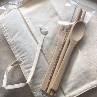 ムジルシリョウヒン(MUJI (無印良品))のナチュラルカトラリーセット(カトラリー/箸)