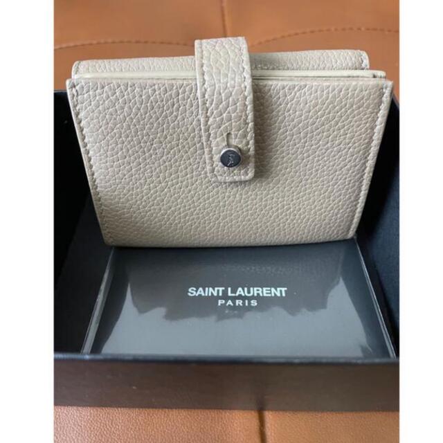 サンローラン　saint laurent 財布　二つ折り財布