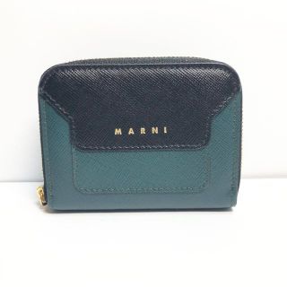 マルニ(Marni)のMARNI(マルニ) コインケース美品  - レザー(コインケース)