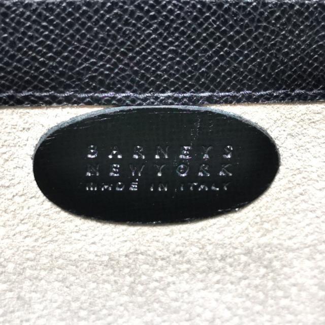 BARNEYS NEW YORK(バーニーズニューヨーク)のバーニーズ ビジネスバッグ - 黒 レザー メンズのバッグ(ビジネスバッグ)の商品写真