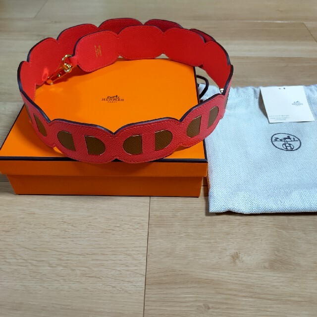 Hermes(エルメス)の希少【レア】HERMES　エルメス　バンドリエール ショルダーストラップ　太め レディースのバッグ(ショルダーバッグ)の商品写真