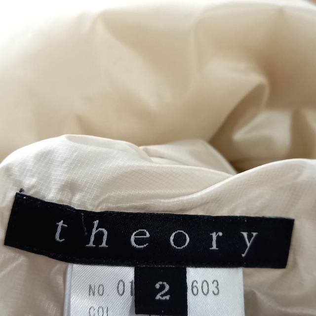 theory(セオリー)のセオリー ダウンコート サイズ2 S美品  - レディースのジャケット/アウター(ダウンコート)の商品写真