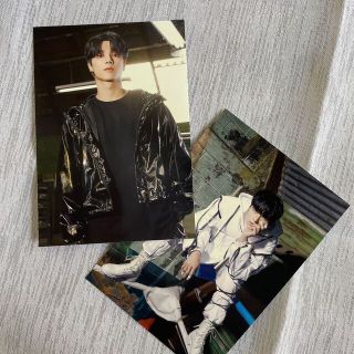 エイティーズ(ATEEZ)の【送料込み】ATEEZ ブロマイド　ウヨン　2枚セット(K-POP/アジア)