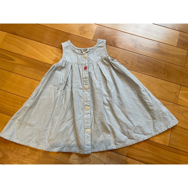 F.O.KIDS(エフオーキッズ)のエフオーキッズ チュニック ワンピース 95 レディース 女の子 薄手 キッズ/ベビー/マタニティのキッズ服女の子用(90cm~)(ワンピース)の商品写真