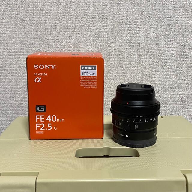 SONY(ソニー)のSEL40F25G スマホ/家電/カメラのカメラ(レンズ(単焦点))の商品写真