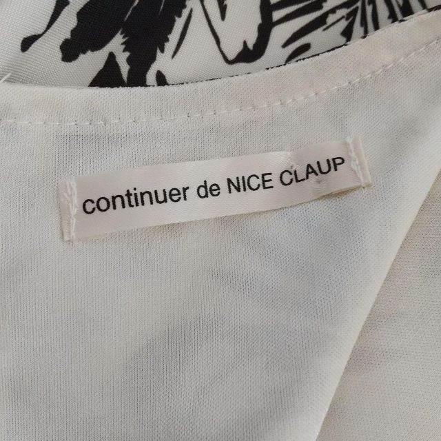 NICE CLAUP(ナイスクラップ)のcontinuer de NICE CLAUP オールインワン 総柄 レディースのパンツ(オールインワン)の商品写真