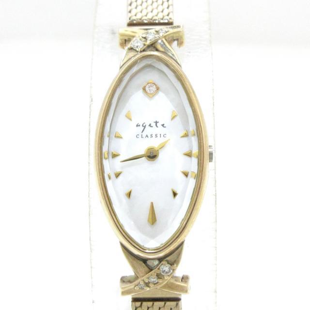 agete(アガット)のagete(アガット) 腕時計 1608 レディース レディースのファッション小物(腕時計)の商品写真