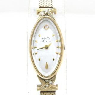 アガット(agete)のagete(アガット) 腕時計 1608 レディース(腕時計)