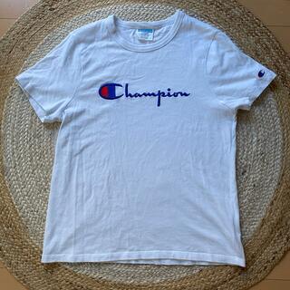 チャンピオン(Champion)のレディスL チャンピオン コットン 半袖 Tシャツ 白(Tシャツ(半袖/袖なし))
