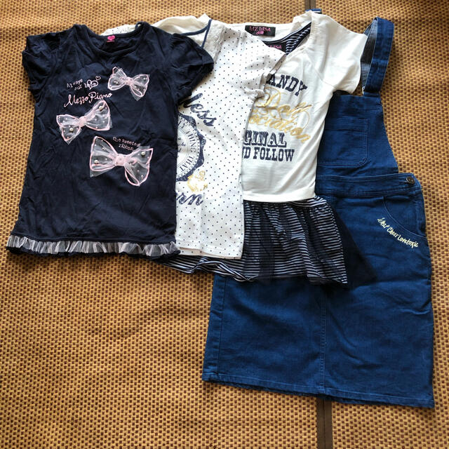 lovetoxic(ラブトキシック)の子供服　まとめ売り　4点　女の子 キッズ/ベビー/マタニティのキッズ服女の子用(90cm~)(その他)の商品写真