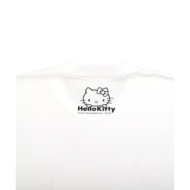 Design Tshirts Store graniph(グラニフ)の新品　タグ付き　グラニフ  キティちゃん　コラボ　Ｔシャツ レディースのトップス(Tシャツ(半袖/袖なし))の商品写真