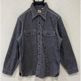 シュガーケーン(Sugar Cane)の＊東洋 シュガーケーン ウォバッシュ デニム 長袖 ワークシャツ M(シャツ)