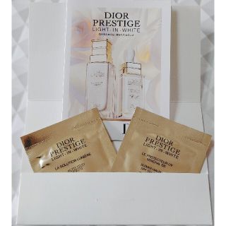 クリスチャンディオール(Christian Dior)のDior❇️プレステージホワイト❇️サンプル(サンプル/トライアルキット)