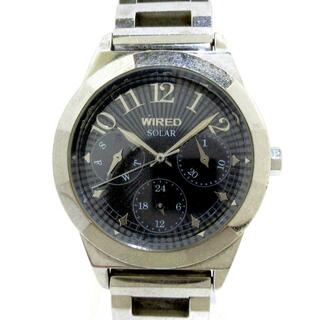 ワイアード(WIRED)のワイアード 腕時計 V14J-0BR0 レディース(腕時計)