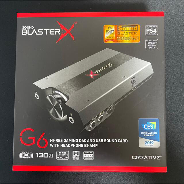 Creative Sound Blaster SBX-G6 ゲーミングDAC