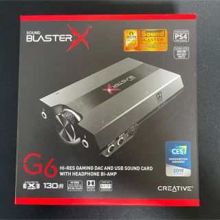 クリエイティブリクリエーション(CREATIVE RECREATION)のCreative Sound Blaster SBX-G6 ゲーミングDAC (アンプ)