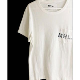 【美品】MHL Tシャツ(Tシャツ(半袖/袖なし))