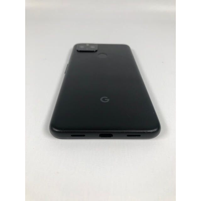Google Pixel(グーグルピクセル)のGoogle pixel 4a (5g) ブラック スマホ/家電/カメラのスマートフォン/携帯電話(スマートフォン本体)の商品写真