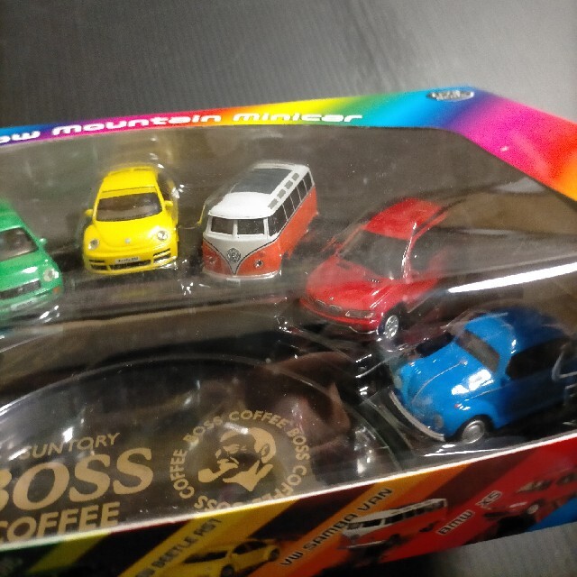 BOSS ミニカー セット 当選品 非売品 ワーゲン ビートル BMW エンタメ/ホビーのおもちゃ/ぬいぐるみ(ミニカー)の商品写真